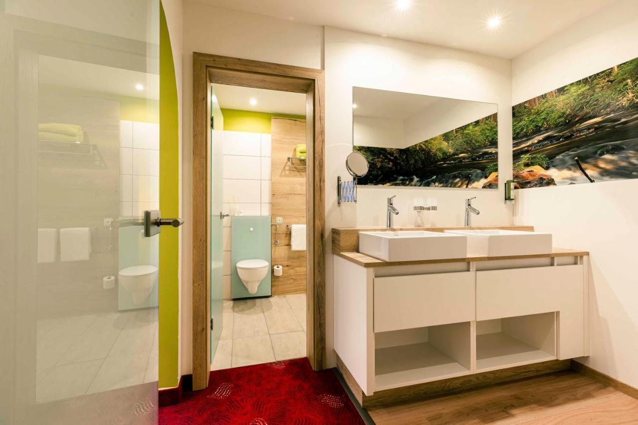 Landhotel Gruenwies -Bonsai-Wellness Garni (Adults Only) Lohberg Exteriör bild