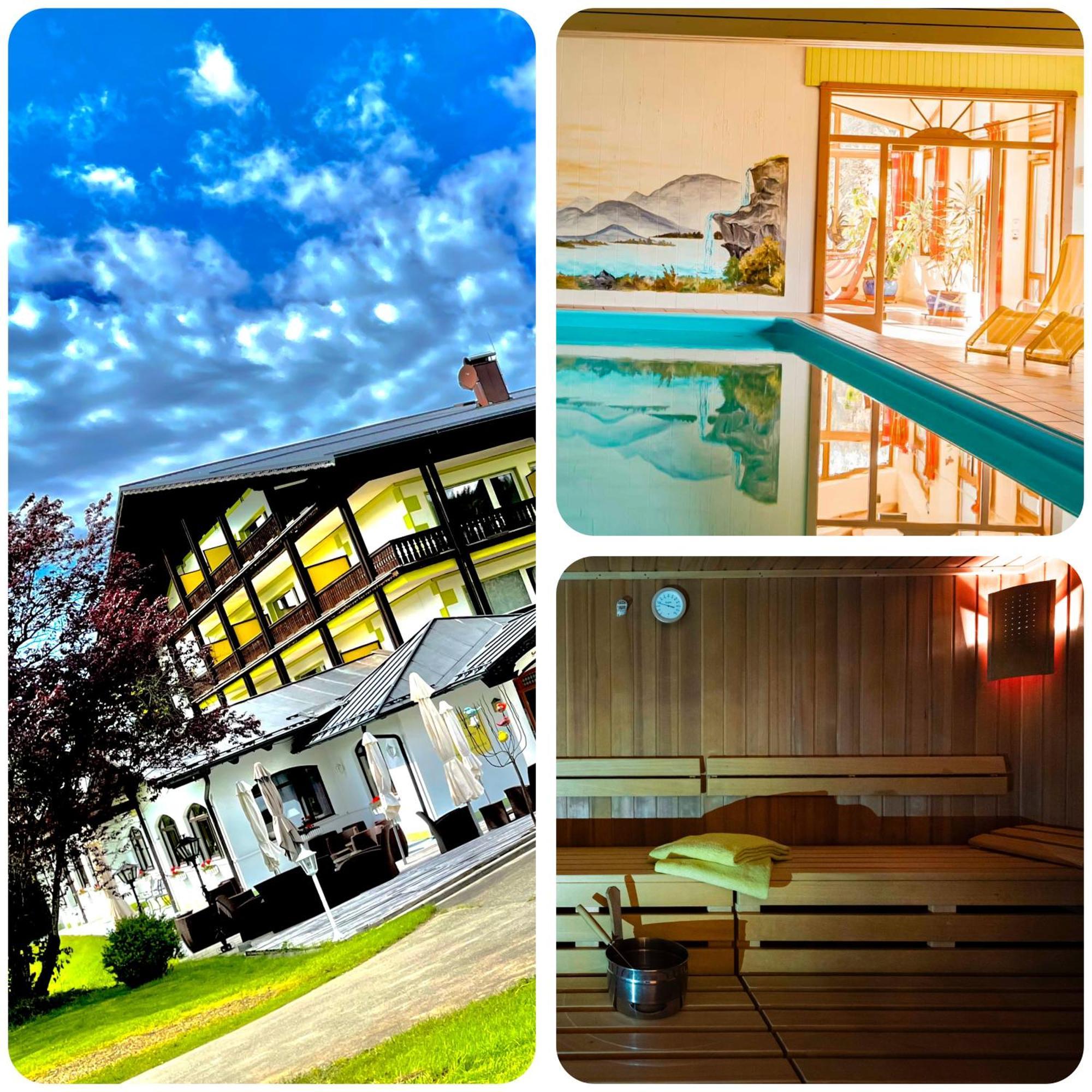 Landhotel Gruenwies -Bonsai-Wellness Garni (Adults Only) Lohberg Exteriör bild